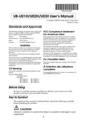 Epson UB-U02III User Manual