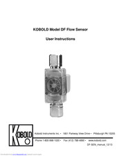 Kobold DF-**06 series User Instructions