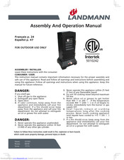 Landmann 3215GS Assembly And Operation Manual