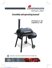 Landmann Vinson 200 480511 Assembly And Operating Manual