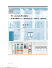 Kieback&Peter RBW322-FTL-902 Operating Instructions Manual