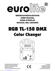 EuroLite RGB TL-150 DMX User Manual
