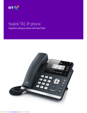Yealink T41 Manual To Using