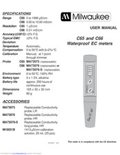 Milwaukee C65 User Manual