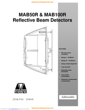 Menvier Security MAB50R Installation Manuals