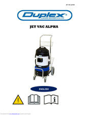 Duplex JET VAC ALPHA Manual
