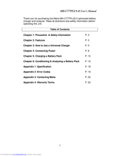 MAHA MH-C777PLUS-II User Manual