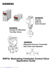 Siemens RWF55 Application Manual