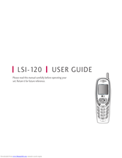 LG LSI-120 User Manual