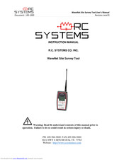 RC System WaveNet Instruction Manual