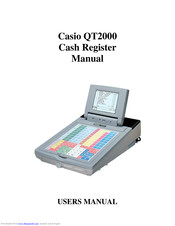 Casio QT-2000 User Manual
