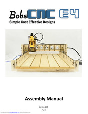 BobsCNC E4 Assembly Manual