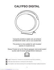 Radialight CALYPSO DIGITAL Installation And Operating Manual