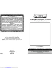 Astonica 40201119 Instruction Manual