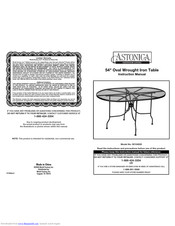 Astonica 50104020 Instruction Manual