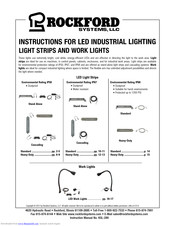 Rockford Fosgate LS-11 Instructions For Use Manual