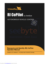 VideoRay SeeByte Reacquire and Identify CoPilot Operator's Manual