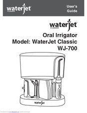 WaterJet Classic WJ-700 User Manual