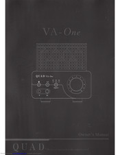 QUAD VA-One Owner's Manual