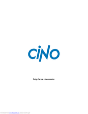 Cino Fuzzyscan MBC6890 series Quick Reference Instructions