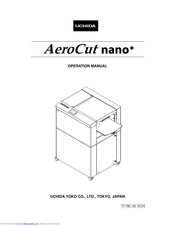 Uchida Yoko AeroCut nano+ Operation Manual