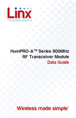 Linx HUM-A-900-PRO-UFL Data Manual