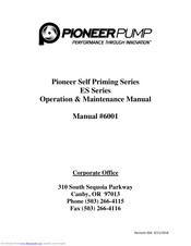 Pioneer ES Series Operation & Maintenance Manual