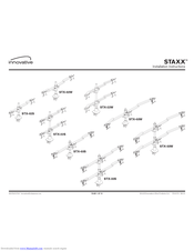 Innovative Office Products, Inc. STAXX STX-22W Installation Instructions Manual