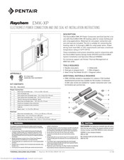 Pentair Raychem EMK-XP Installation Instructions Manual