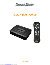 Channel Master CM-7004 Quick Start Manual