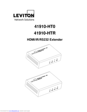 Leviton 41910-HT0 Manual