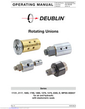 Deublin MPSS-000037 Series Operating Manual