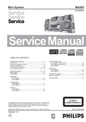 Philips MAS65 Service Manual