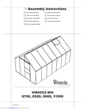 Vitavia VM0002-MN 11500 Assembly Instructions Manual