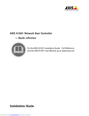 Axis A1001 Quick Reference