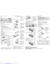 Festo EAMM-U-***-D***-***P-S1 series Assembly Instructions