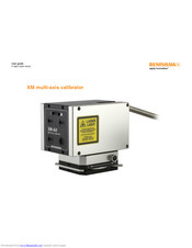 Renishaw XM-600 multi-axis calibrator User Manual