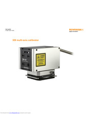 Renishaw XM-60 multi-axis calibrator User Manual
