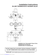 Ideal Standard A5526AA Installation Instructions Manual