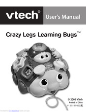 VTech Crazy Legs Learning Bugs User Manual