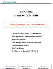 Chaam Tech COP-170HB User Manual