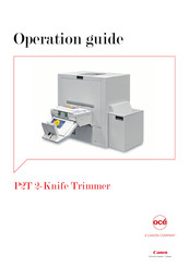 Oce P2T Operation Manual