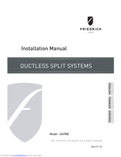 Friedrich D4PBB Installation Manual