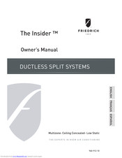 Friedrich The Insider Owner's Manual