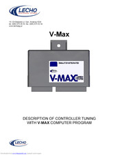 LECHO V-Max Manual