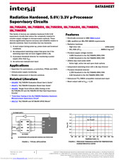 Intersil ISL706ARH Datasheet