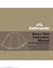 Kathmandu Bora v2 Instruction Manual