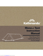 Kathmandu Mono v2 Instruction Manual