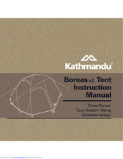 Kathmandu Boreas v2 Instruction Manual