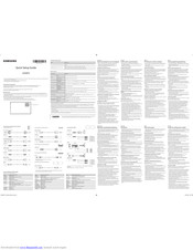 Samsung UH46F5 Quick Setup Manual